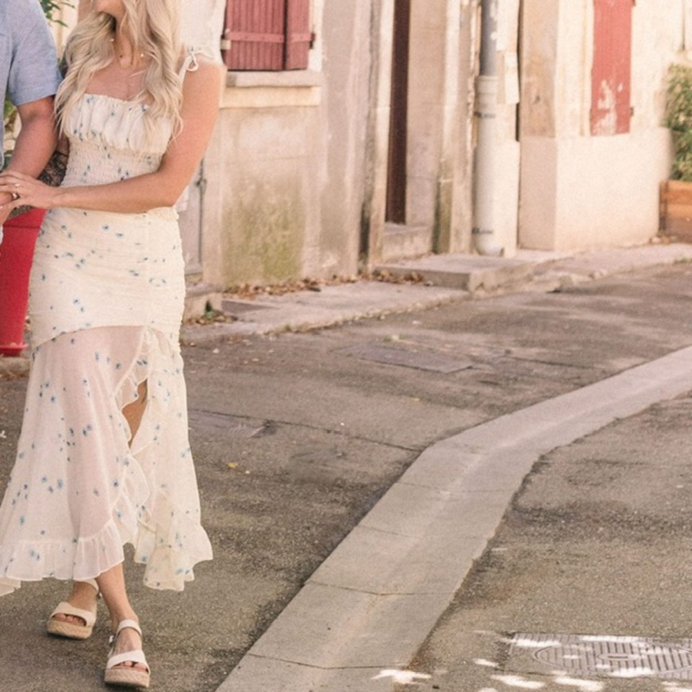 Flynn Skye Ruffled skirt and crop